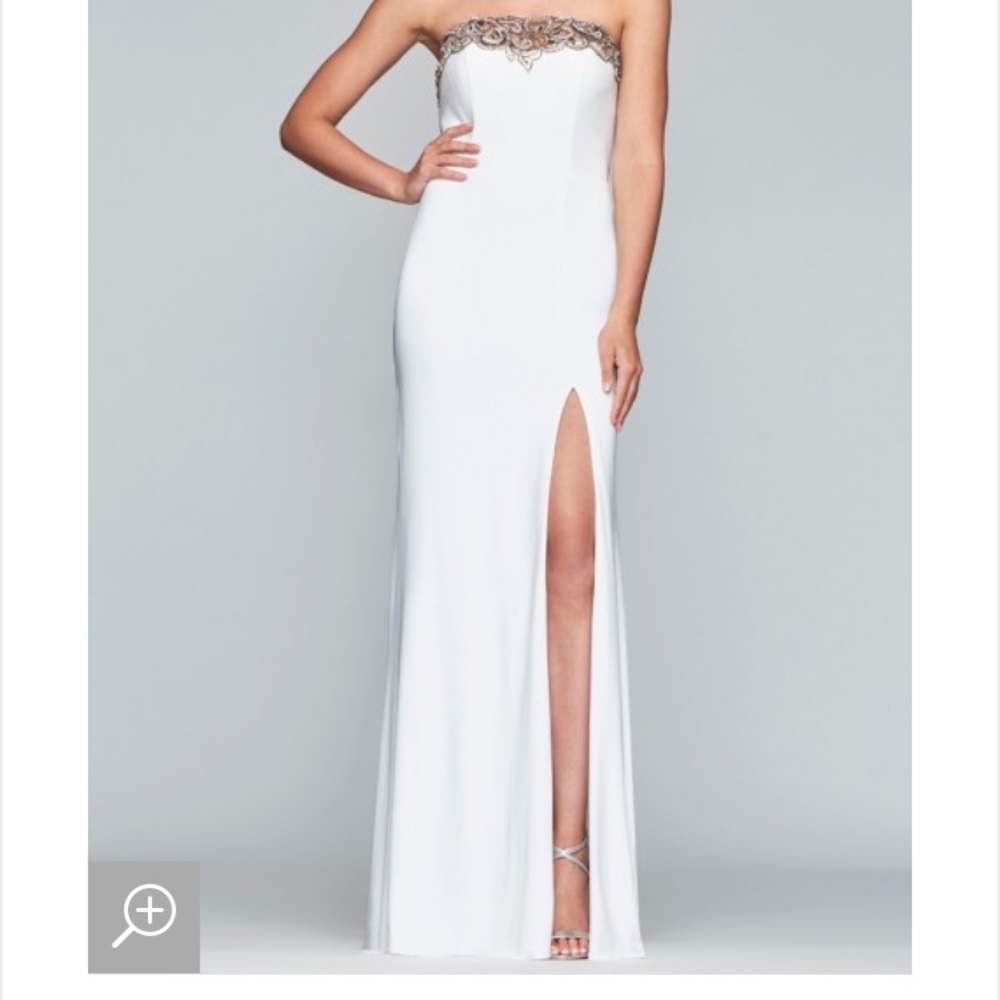 Faviana Strapless Gown from Neiman Marcus